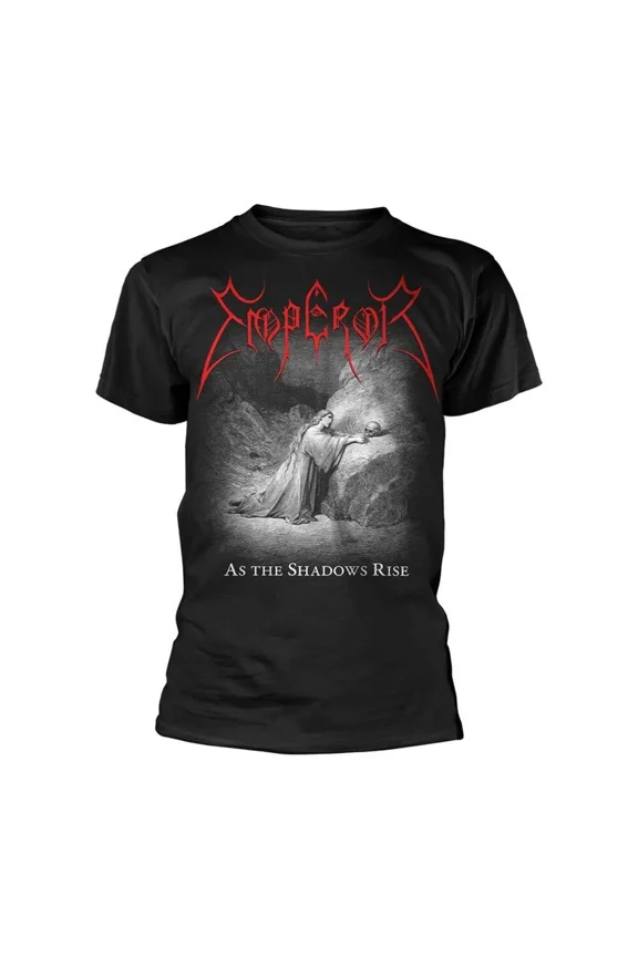 Reprint Rare Emperor Men's As The Shadows Rise T-shirt Medium Black