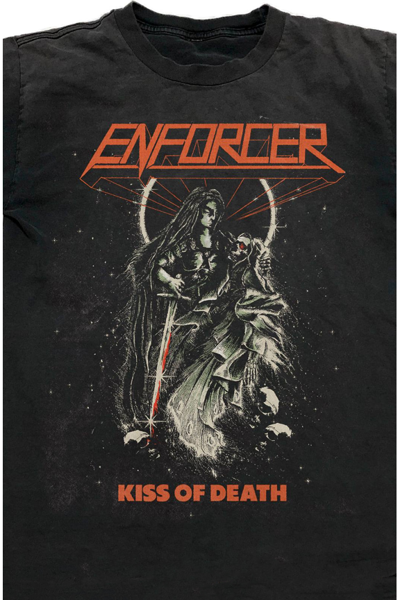 Reprint Rare Enforcer Band Gift For Friends Black T-Shirt Cotton All Size 7D1755