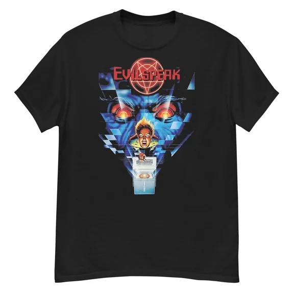 Reprint Rare Evilspeak cult horror film fan art t-shirt