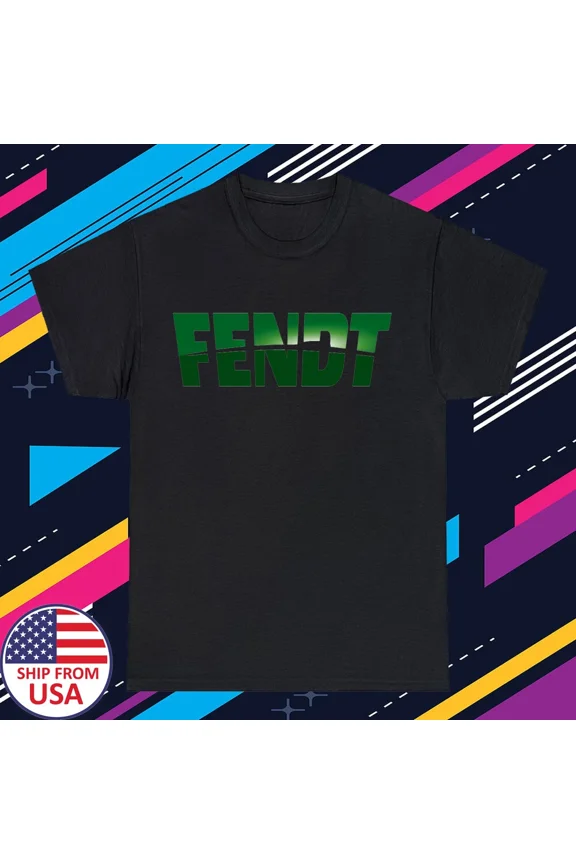 Reprint Rare FENDT Tractor Men's Black Size S-5XL