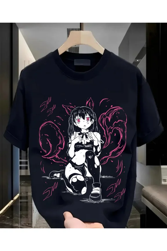 Reprint Rare Fire Force T-shirt Tamaki Kotatsu Anime Skitaru Shonen Tamaki Fire Ffighters