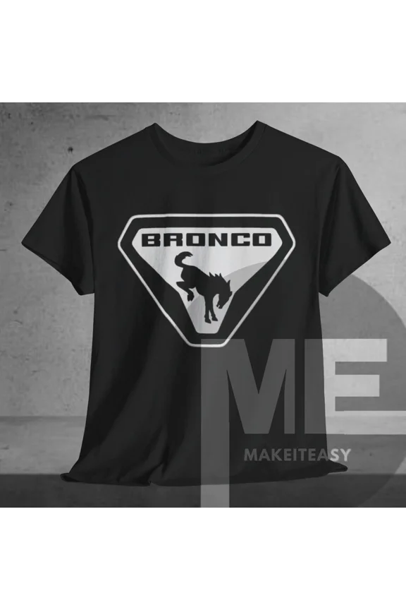 Reprint Rare Ford Bronco Truck Logo Emblem T-shirt Tee Fan Gift