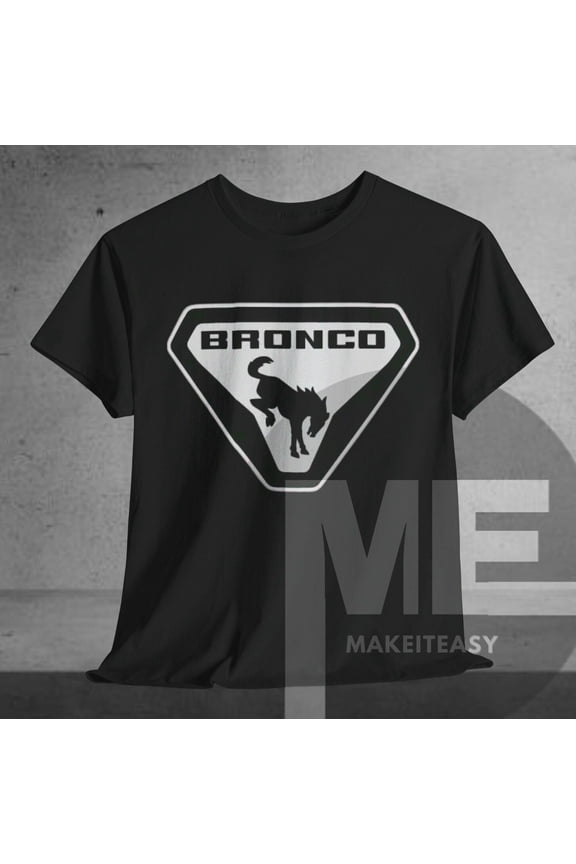 Reprint Rare Ford Bronco Truck Logo Emblem T-shirt Tee Fan Gift
