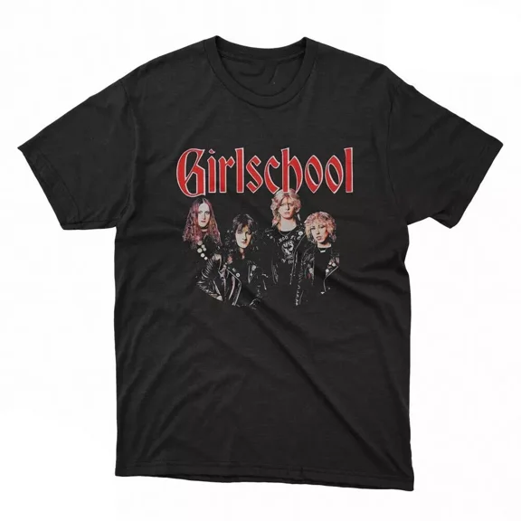 Reprint Rare GIRLSCHOOL band Gift For Fans Unisex S-5XL Shirt