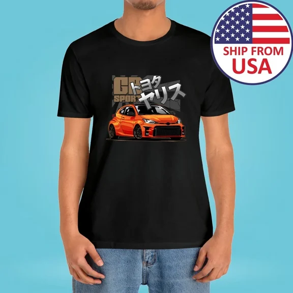 Reprint Rare GR Yaris Gazoo Racing Rally Car Men's Black Size S-5XL