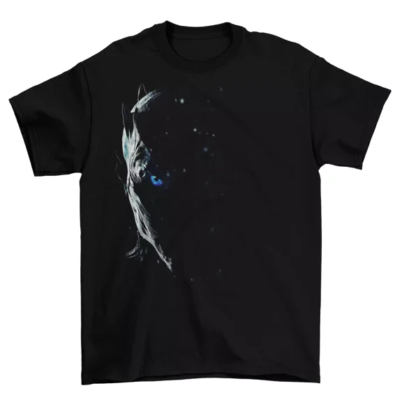 Reprint Rare Game of Thrones Night King T-Shirt Cotton Unisex White Walker New