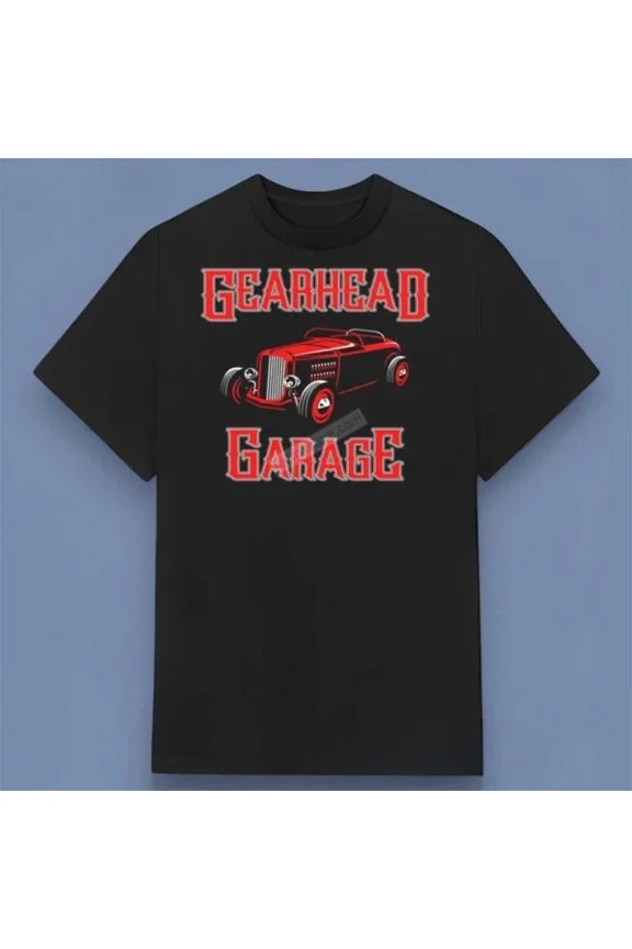 Reprint Rare Gearhead Garage Unisex Shirt