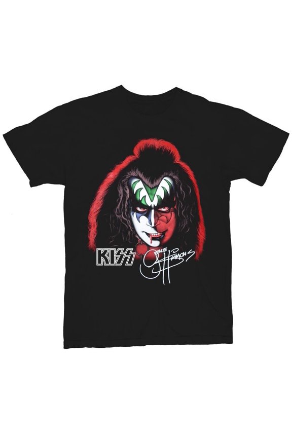 Reprint Rare Gene Simmons Mens Black Rock T-Shirt NEW HOT M 234XL JU168