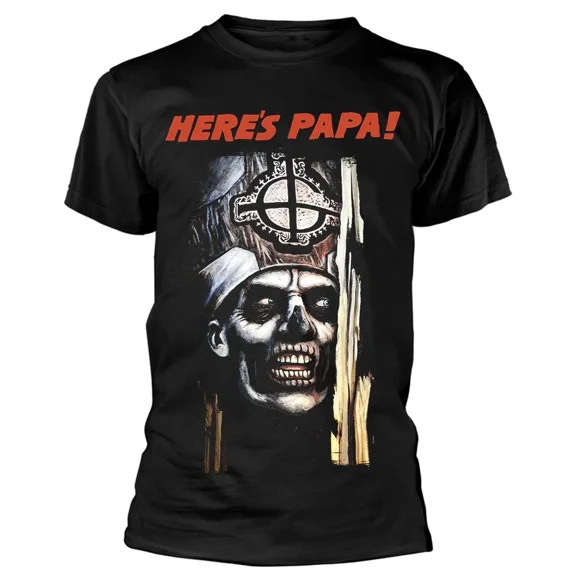 Reprint Rare Ghost Heres Papa T-Shirt NEW OFFICIAL