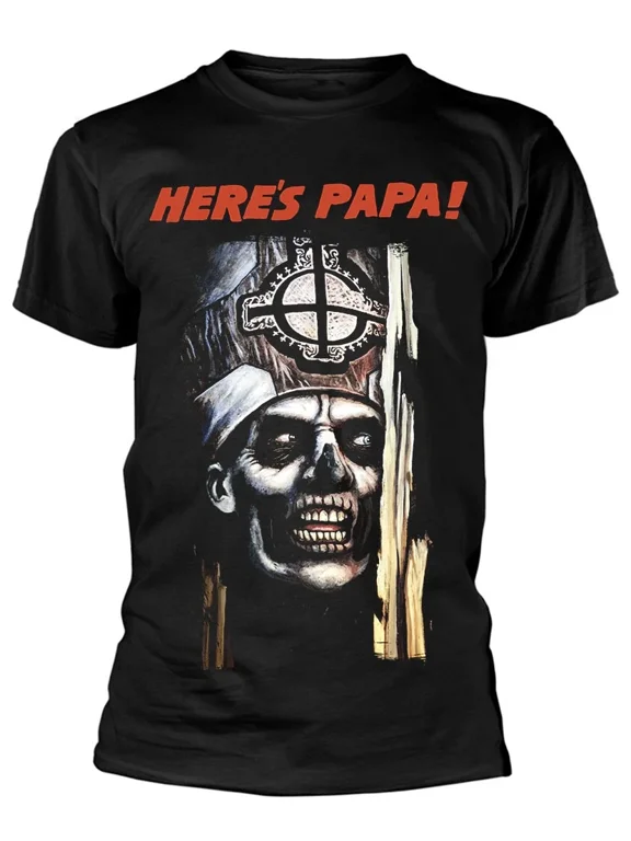 Reprint Rare Ghost Heres Papa T-Shirt NEW OFFICIAL