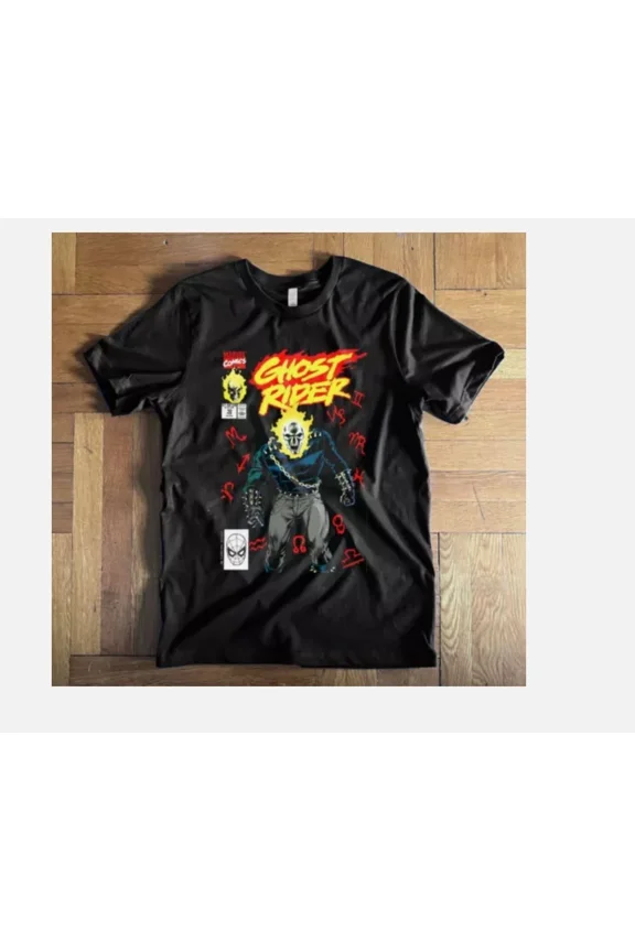 Reprint Rare Ghost Rider Unisex T-shirt
