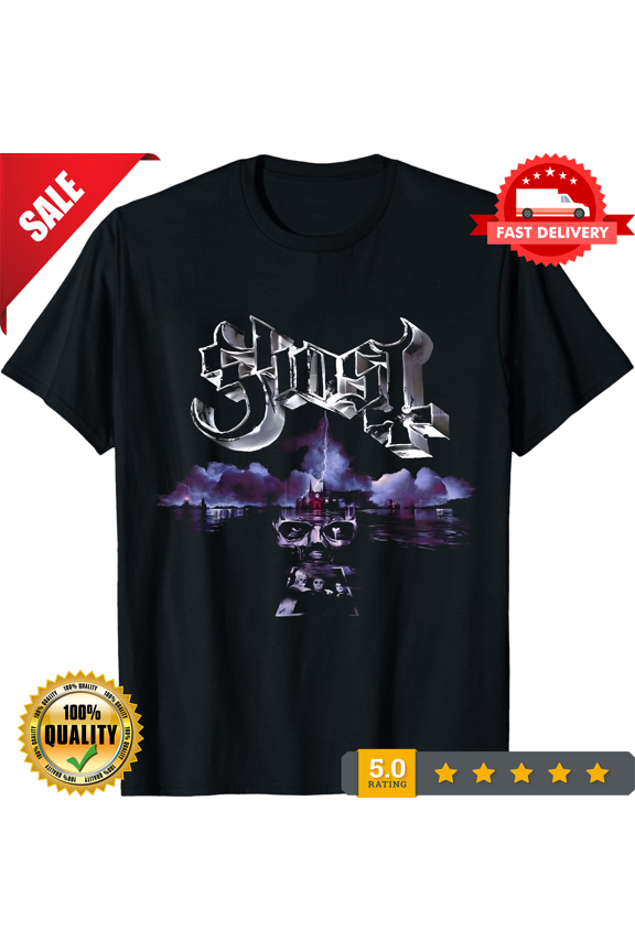 Reprint Rare Ghost World Tour 2025 T-Shirt has been reprinted on a new shirt