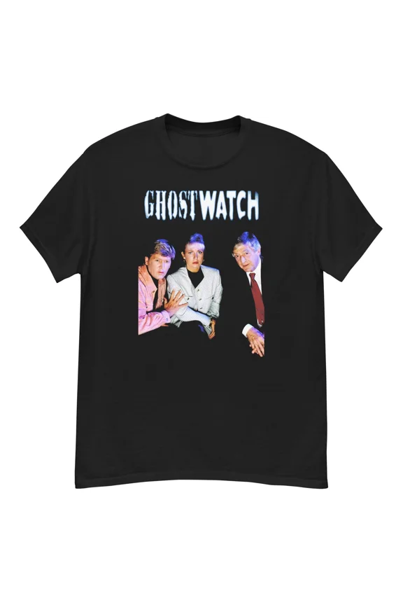 Reprint Rare Ghostwatch cult horror film fan art t-shirt