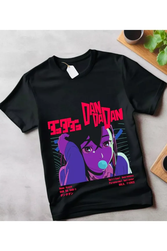 Reprint Rare Gift anime T-shirt Cosplay Momo Anime Gift Exclusive Shirt All Size