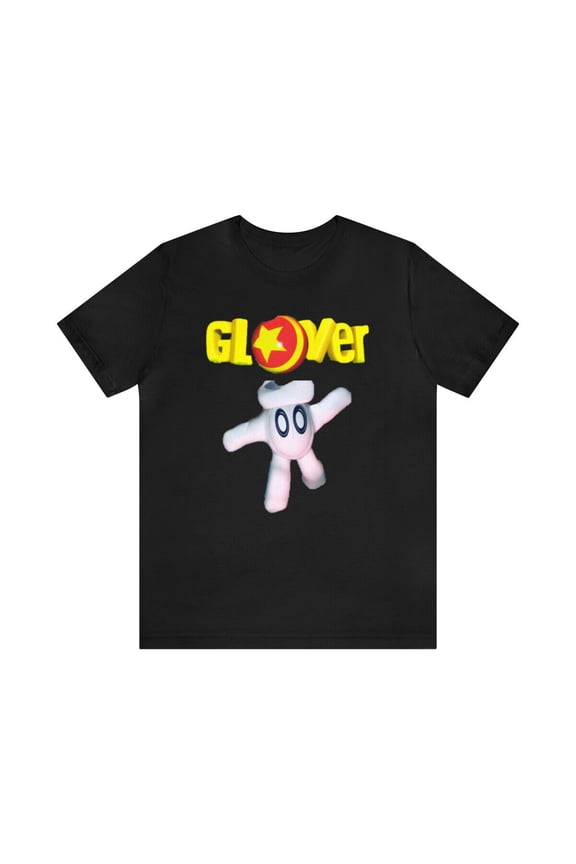 Reprint Rare Glover N64 Cover Art Retro Style Unisex Short Sleeve T-Shirt