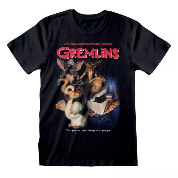 Reprint Rare Gremlins Homage Style Black T-Shirt
