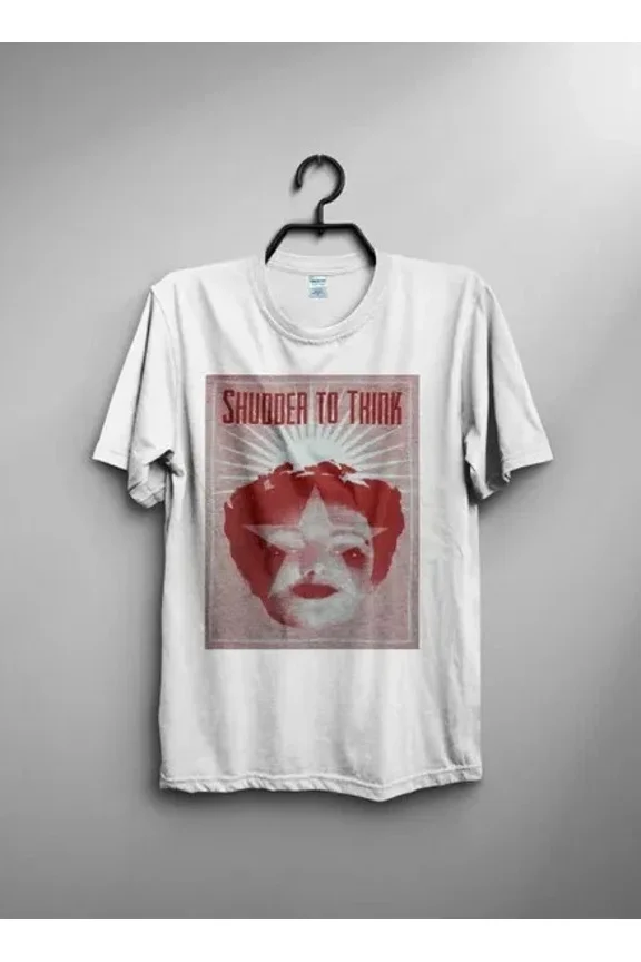 Reprint Rare HOT Reprinted Shudder to think band t-shirt, gift for fan, rock band shirt