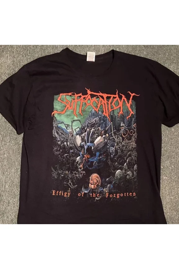 Reprint Rare HOT Suffocation effigy of the forgotten, reprinted, cotton tshirt