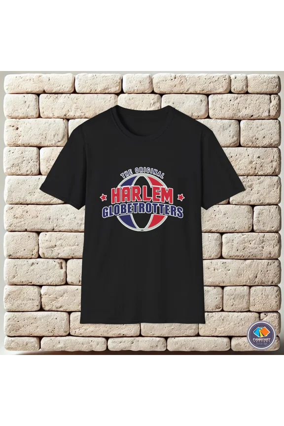 Reprint Rare Harlem Globetrotters Logo Unisex T-Shirt