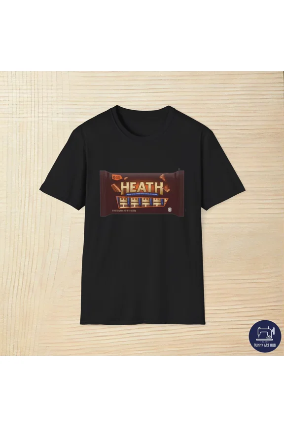 Reprint Rare Heath Bar Logo Unisex T-Shirt