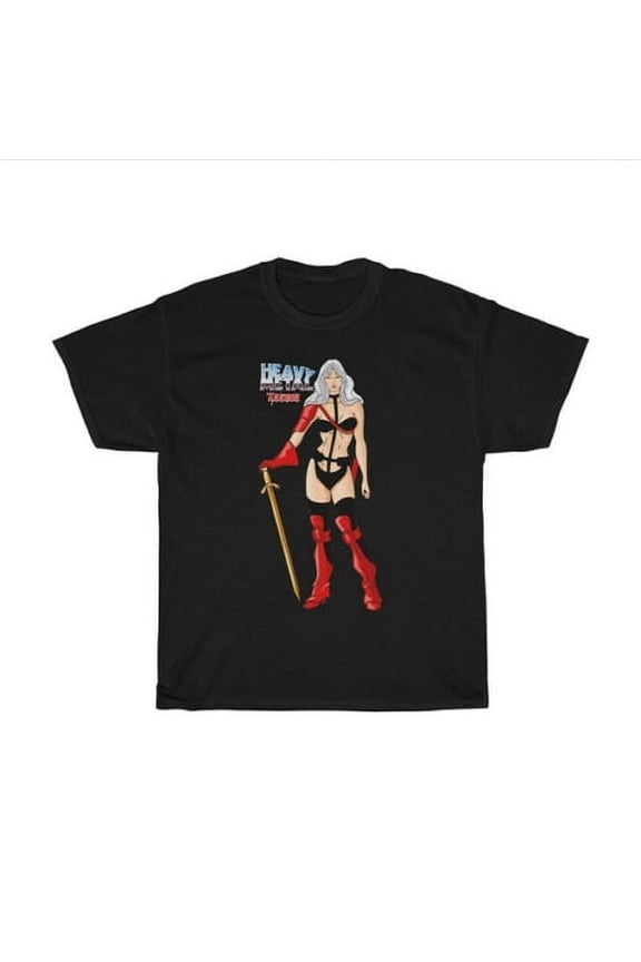 Reprint Rare Heavy Metal movie Taarna the warrior Short Sleeve Tee