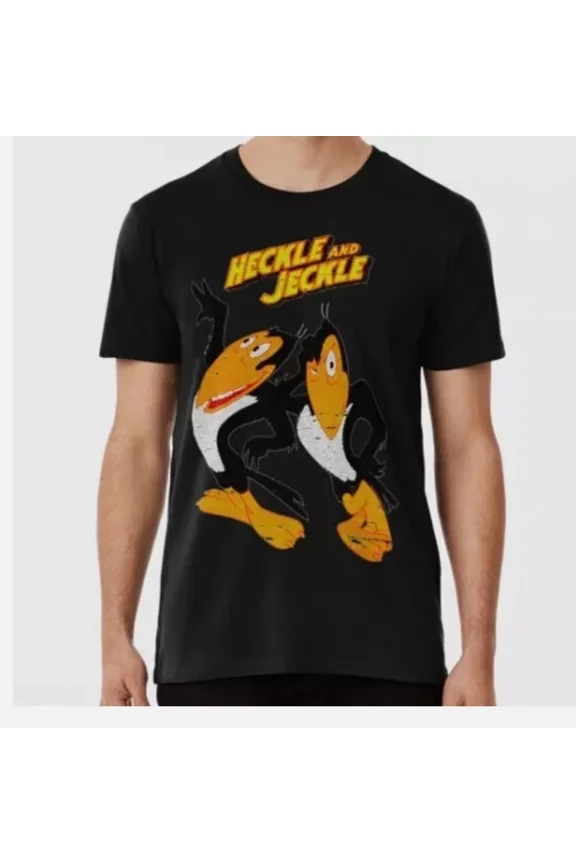 Reprint Rare Heckle And Jeckle Vintage Essential Size S to 5XL Made in the USA T-Shirt