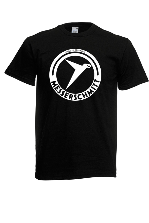 Reprint Rare Herren T-Shirt Messerschmidt AG Größe bis 5XL