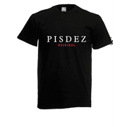 Reprint Rare Herren T-Shirt PISDEZ Russich Lustig Fun Geschenk Cyka Russia Blyat bis 5XL