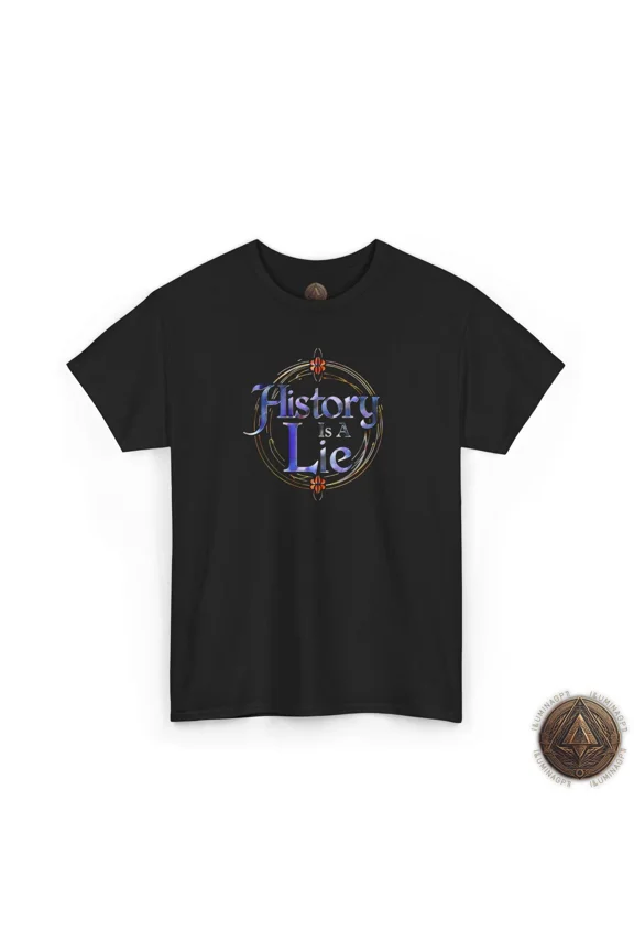 Reprint Rare History Is A Lie T-Shirt For Men & Women, Alternative History Tee