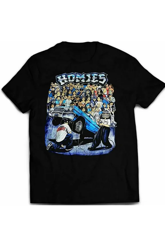Reprint Rare Homies Vintage Style Streetwear Unisex Tee
