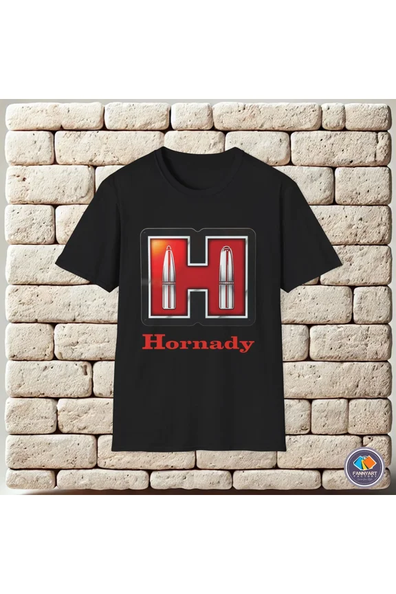 Reprint Rare Hornady Red H Logo Unisex T-Shirt