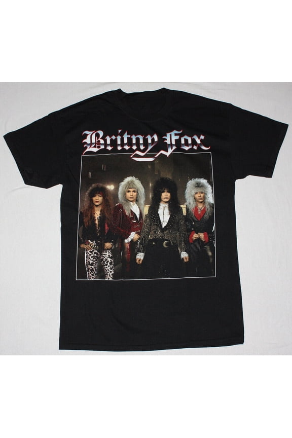 Reprint Rare Hot BRITNY FOX BRITNY FOX All Size Gift Fans Black Men shirt NG1932