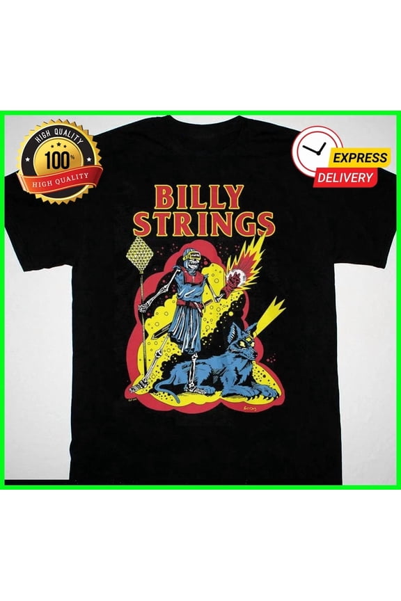 Reprint Rare Hot Billy Strings The Long Road Home Shirt Black S-5XL CNP470