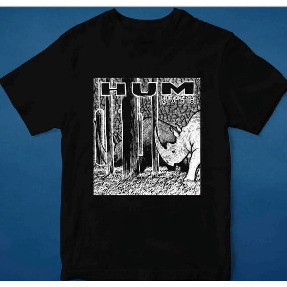 Reprint Rare Hum BAND T shirt t shirt- HOT trend t shirt hot,new cute FN798