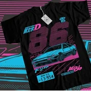 Reprint Rare Initial D T-Shirt Itsuki Fujiwara Anime Manga Movie Sport Shirt Tee All Size