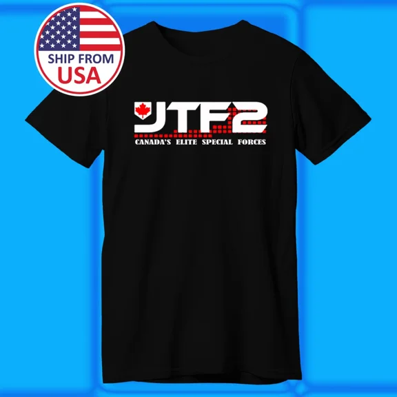 Reprint Rare JTF2 Join Task Force Canada Special Forces Men's Black Size S-5XL