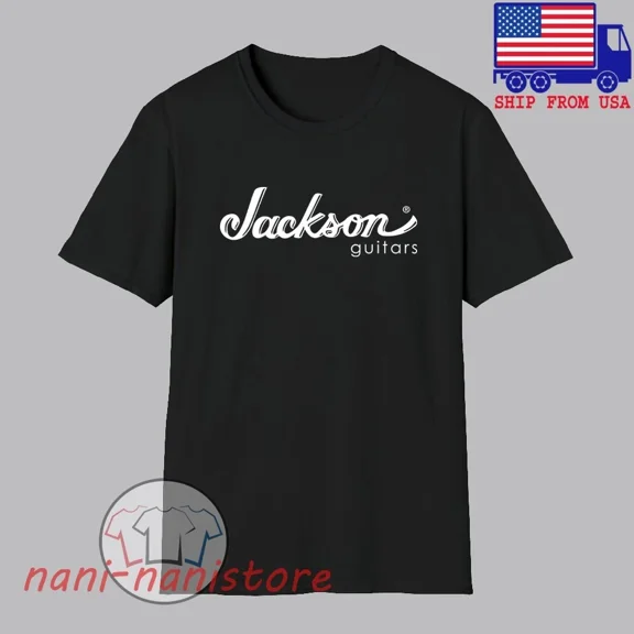 Reprint Rare Jackson Guitars Men's Black Size S-5XL