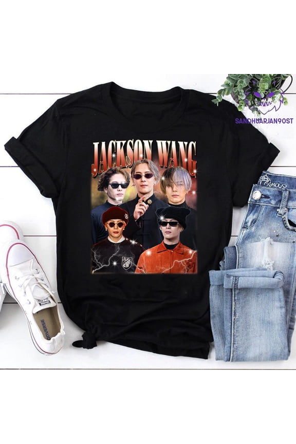 Reprint Rare Jackson Wang Vintage Bootleg Shirt, Jackson Wang Tee, Jackson Wang T-Shirt, Jackson Wang, Jackson Wang Sweatshirt