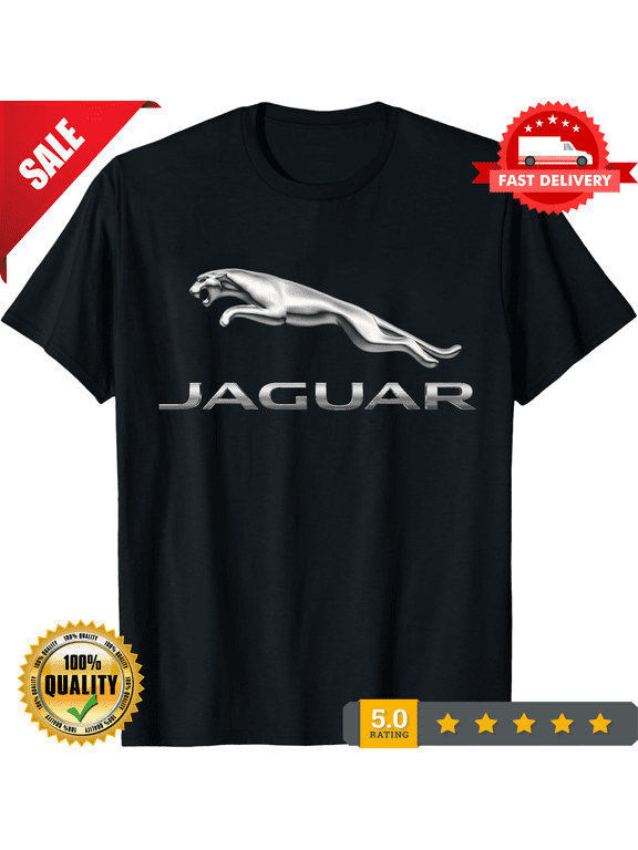 Reprint Rare Jaguar Black T-Shirt – Unisex Luxury Car Tee for Men or Women, NEW INSTOCK-TH78399