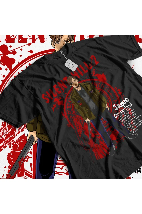 Reprint Rare James Mirror Reflection Premium T-shirt Love Unisex Shirt Japanese Gift Shirt