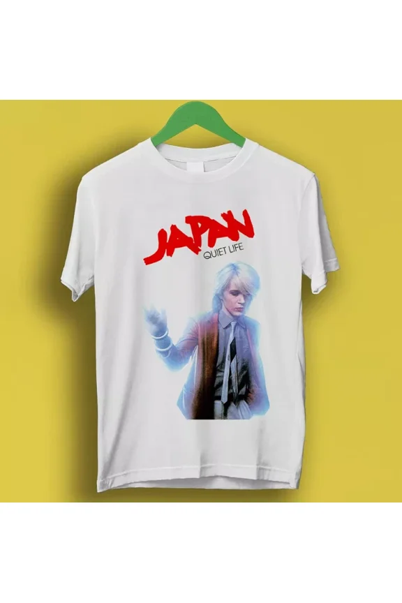 Reprint Rare Japan Sylvian Quiet Life 80s Music Synth Pop New Wave Gift Tee T Shirt Unisex