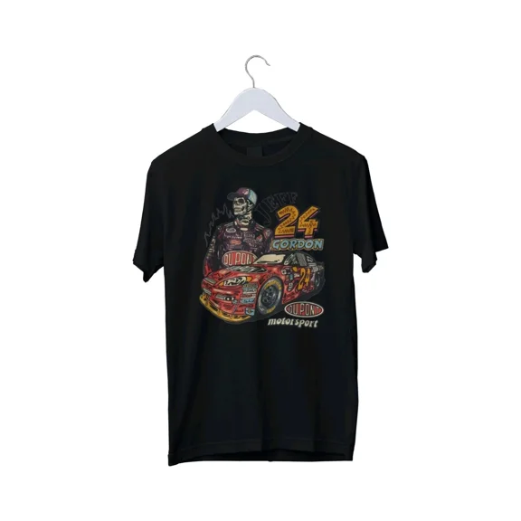 Reprint Rare Jeef 24 Cartoon Graphic T-Shirt S M L XL 2 3 4 XL