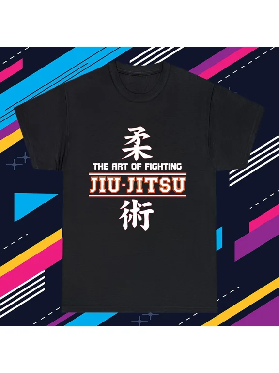 Reprint Rare Jiu Jitsu The Art Of Fighting Men's Black Size S-5XL