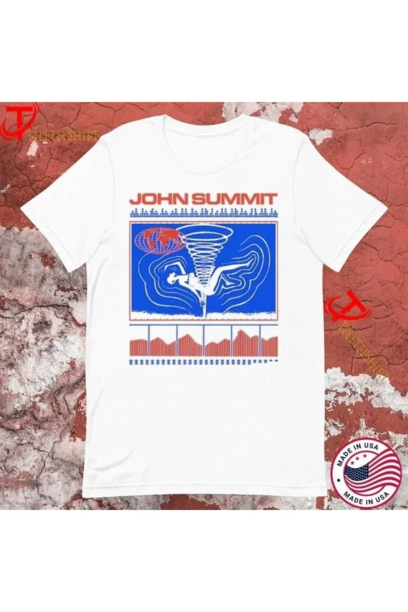 Reprint Rare John Summit Go Back T-Shirts White Heavy Cotton Shirt