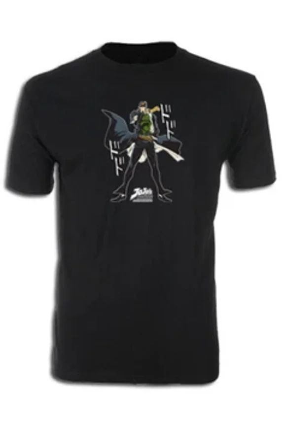 Reprint Rare Jojo's Bizarre Adventures Jotaro Onomatopoeia Men's T-Shirt
