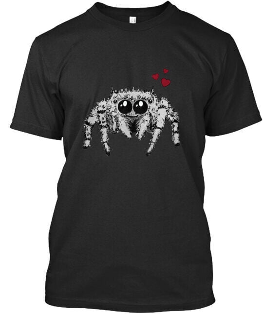 Reprint Rare Jumping Spider Love Tee T-Shirt Made in the USA Size S to 5XL