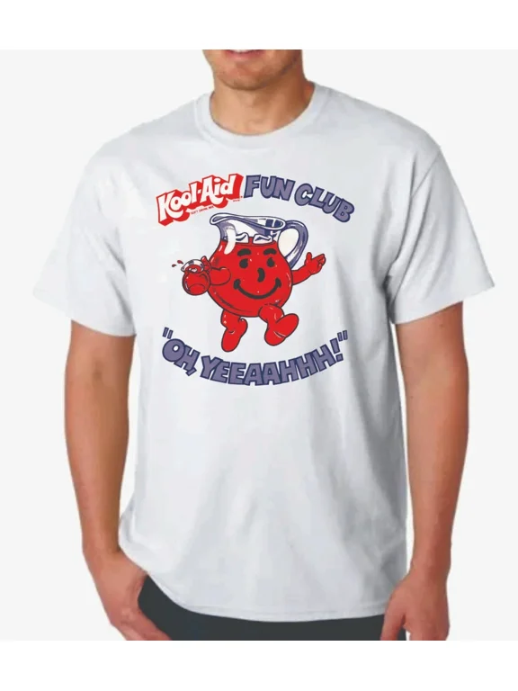 Reprint Rare KOOL AID TEE T-SHIRT Cereal VINTAGE REPRO DRINK COOL OHHH YEAH!