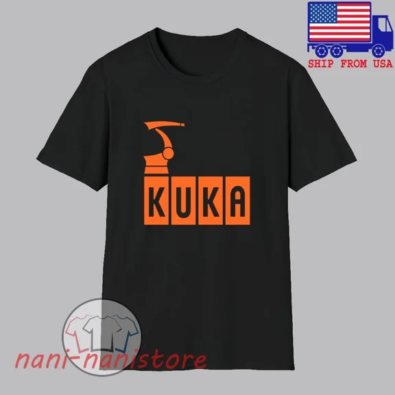 Reprint Rare KUKA ROBOTICS Men's Black Size S-5XL