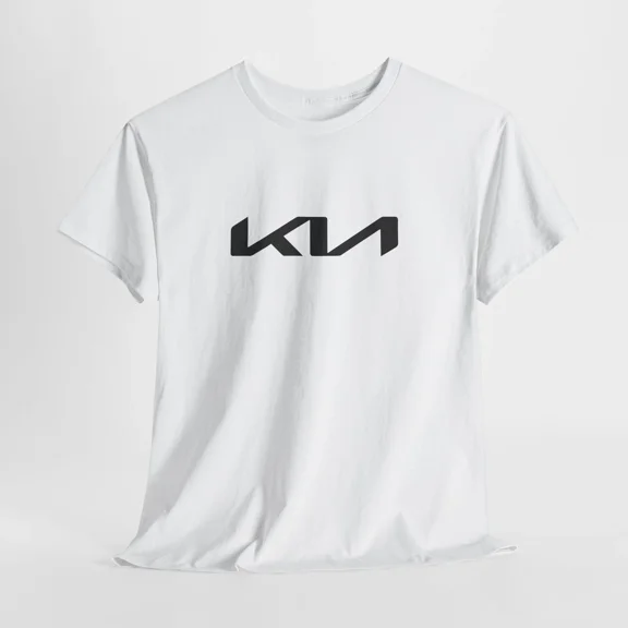Reprint Rare Kia T-Shirt – Unisex Car Logo Cotton Tee for Men Women or Auto Fans