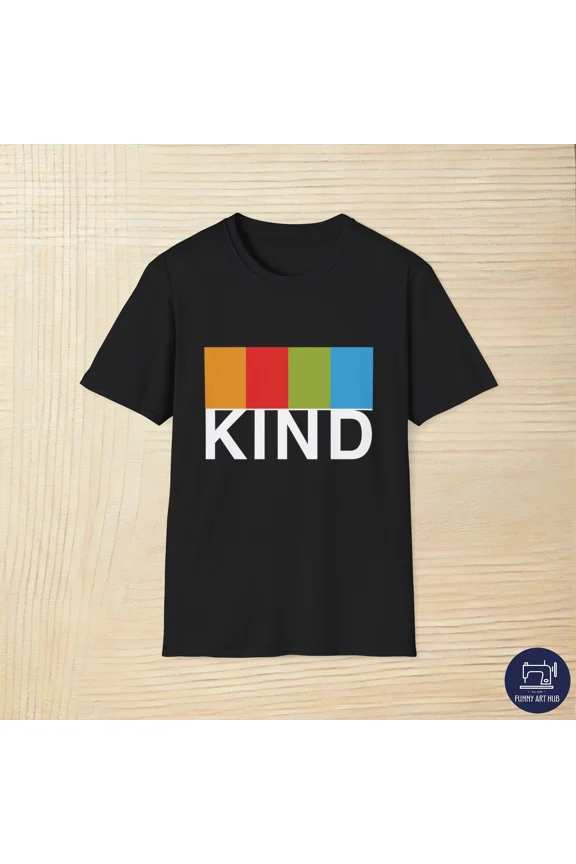 Reprint Rare Kind Bars Logo Unisex T-Shirt